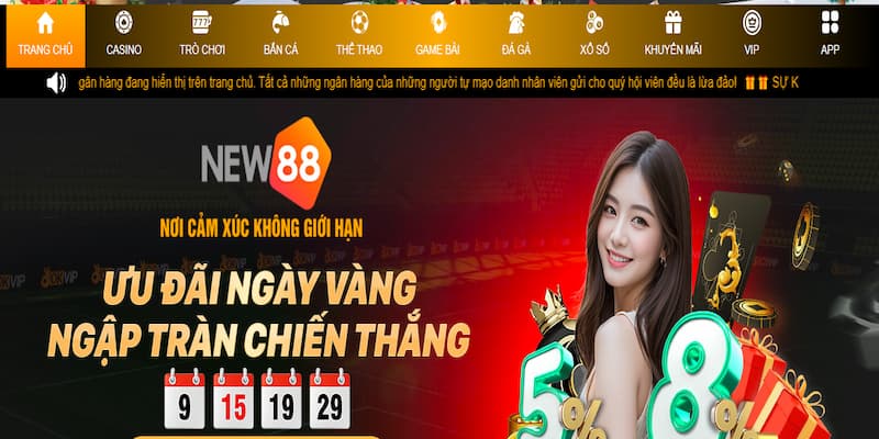 Giao diện trang chủ sắc nét nhưng không quá màu mè Giao diện trang chủ sắc nét nhưng không quá màu mè