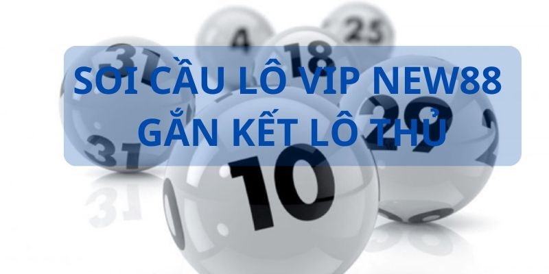 Soi cầu lô VIP NEW88 - gắn kết cộng đồng lô thủ